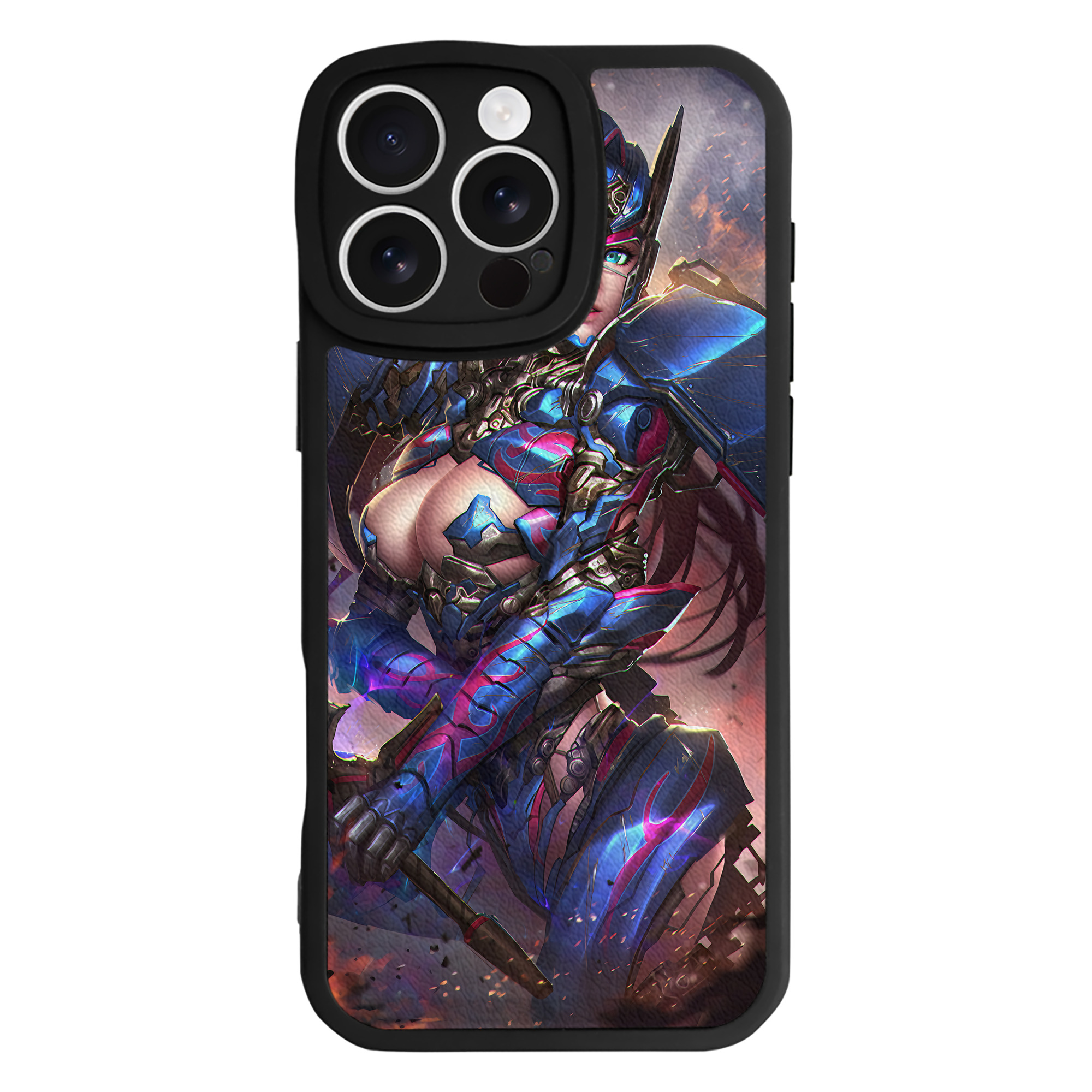 （画像用） Transformers トランスフォーマー 【iPhone 16シリーズ対応】シリコンスマホケース（レザー調） 材質：シリコン
